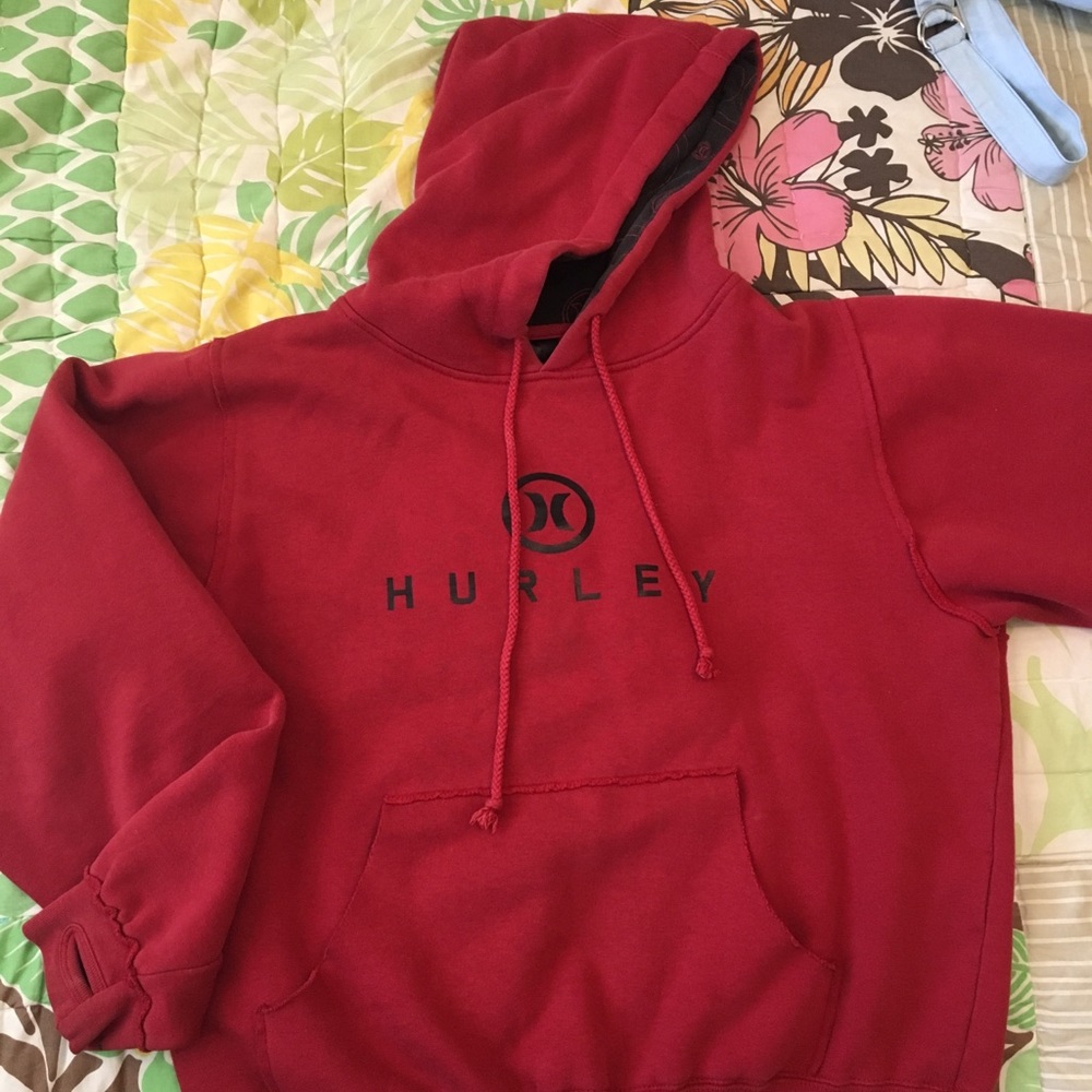 Red HURLEY hoodie